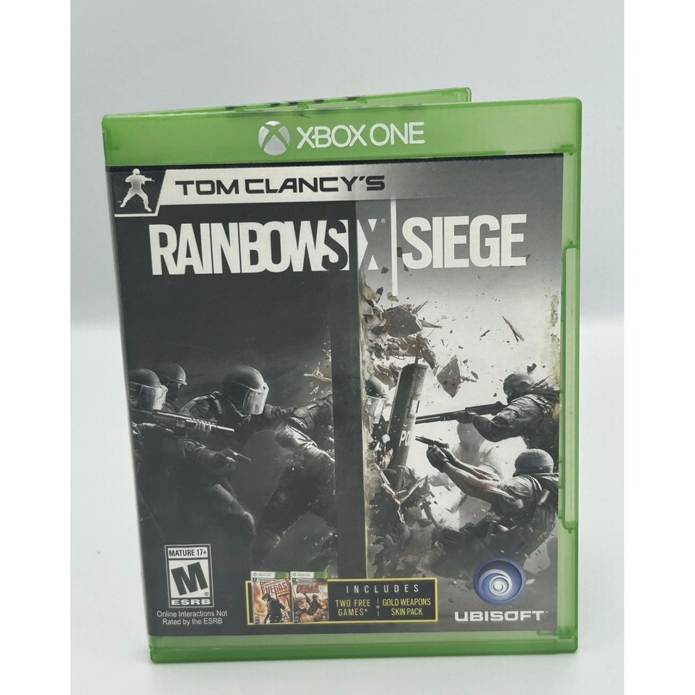 Tom Clancy's Rainbow Six Siege Xbox One Video Game Ubisoft Tactical FPS Disc